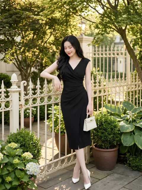 Đầm Body Xếp Ly Eo Thanh Lịch