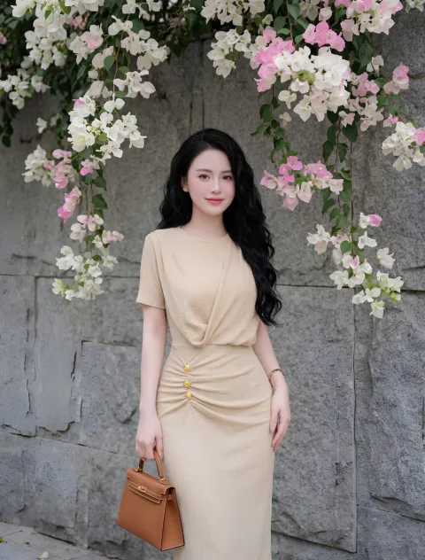 Đầm Body Nhũ Lưới Ánh Kim Cao Cấp