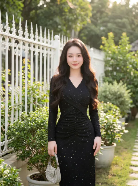Đầm Body Nhũ Nhấn Eo Che Khuyết Điểm Hoàn Hảo